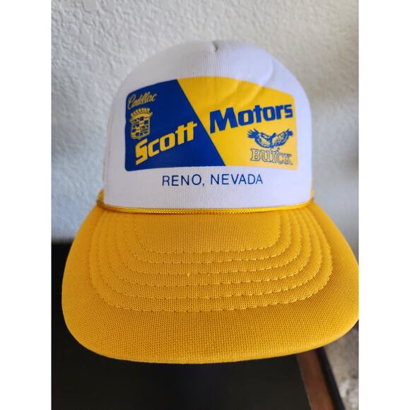 Cadillac Reno Nevada Trucker Hat Adjustable Strap - Picture 1 of 5